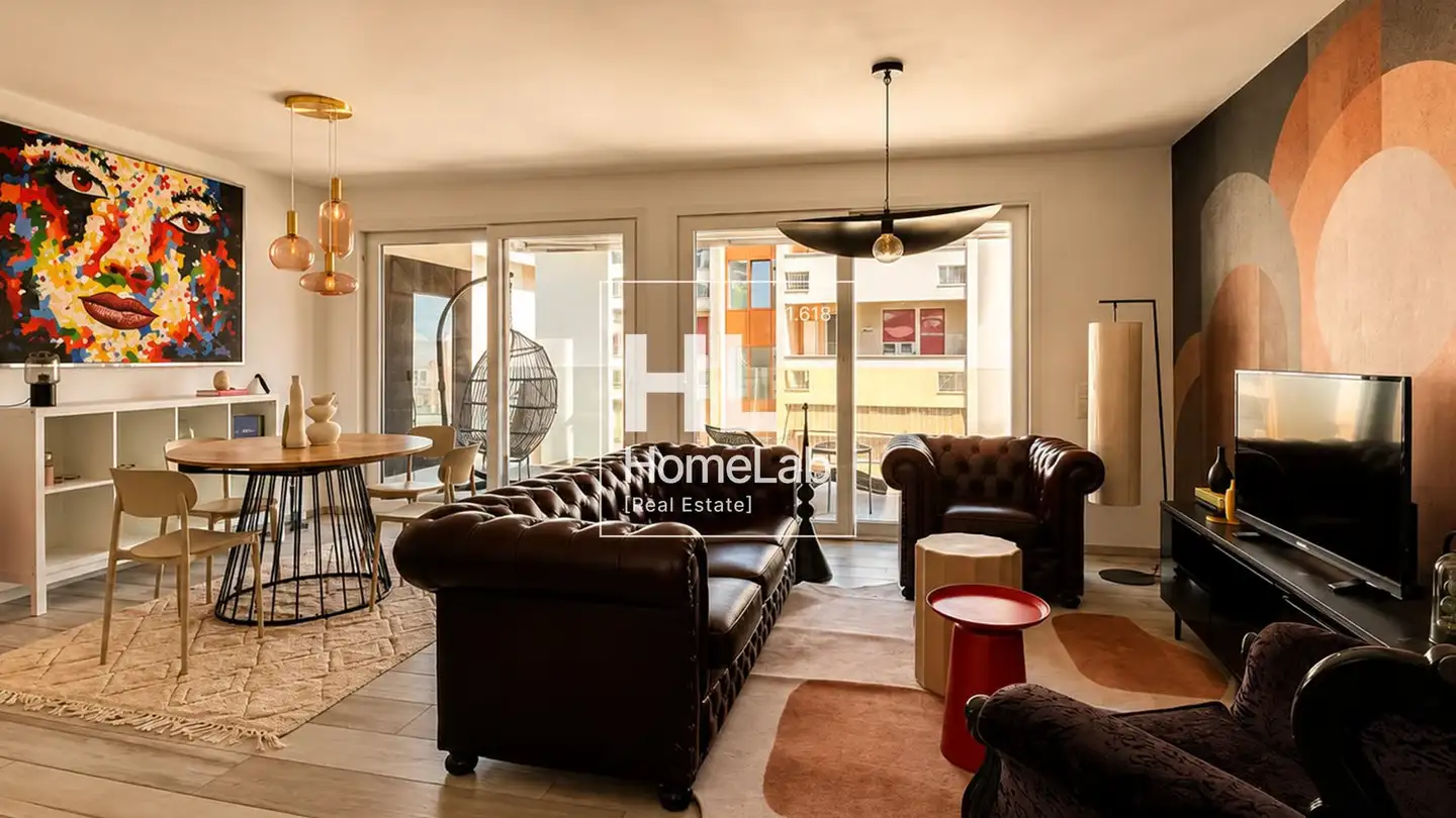 Furnished apartment for rent - 6900 Massagno