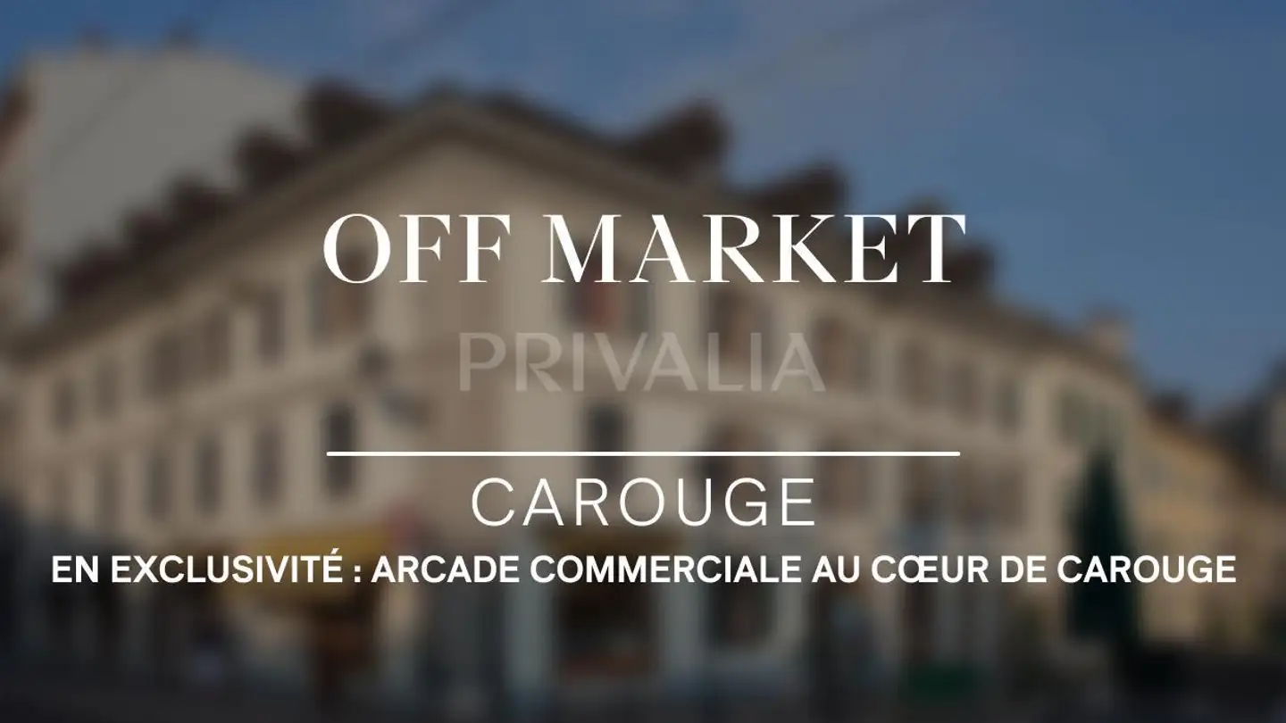 Commercial for sale - 1227 Carouge GE
