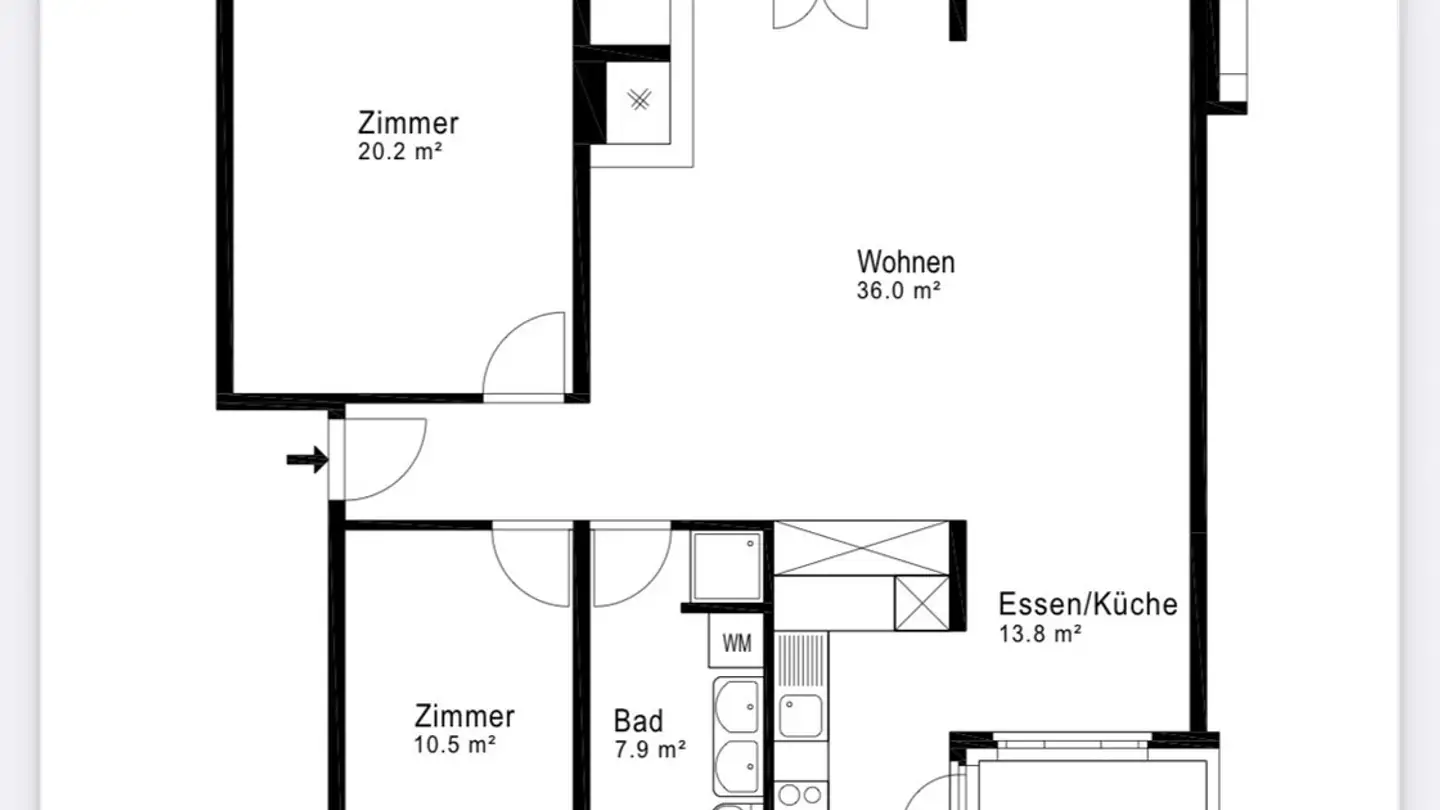 Appartement à louer - Im Haufland 1, 8117 Fällanden - Photo 3