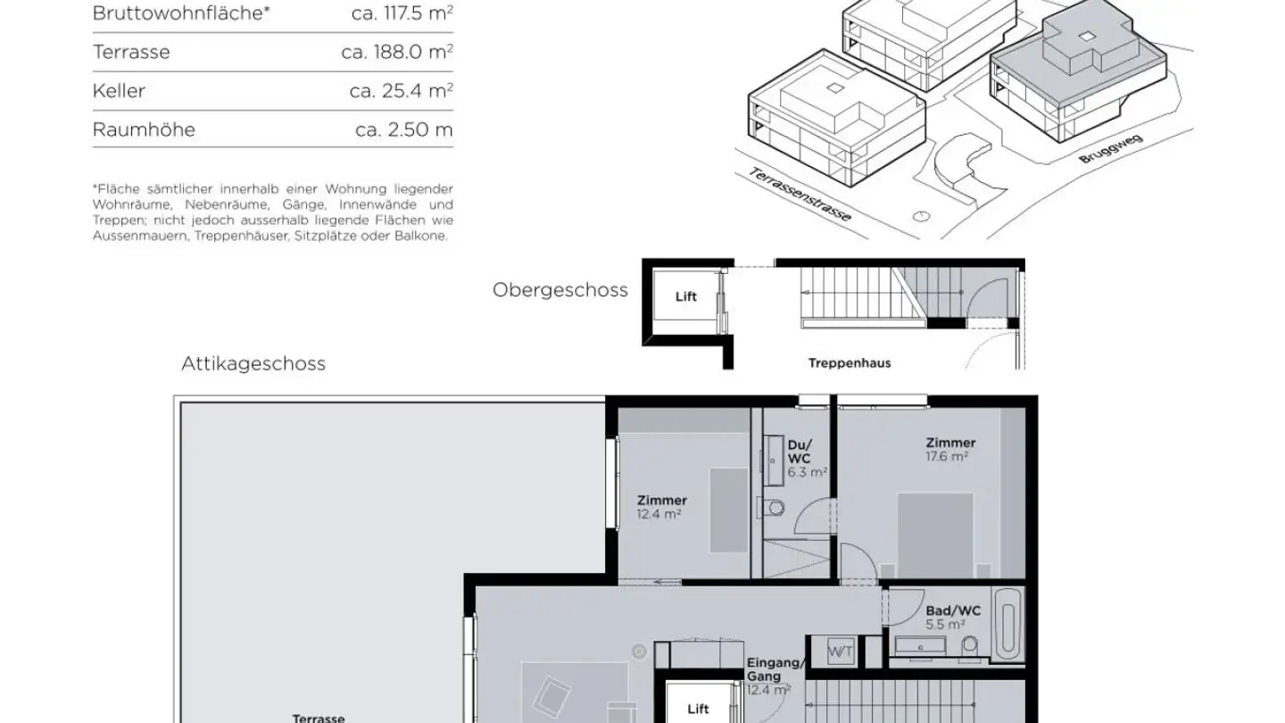 Wohnung kaufen - Bruggweg, 4143 Dornach - Foto 3
