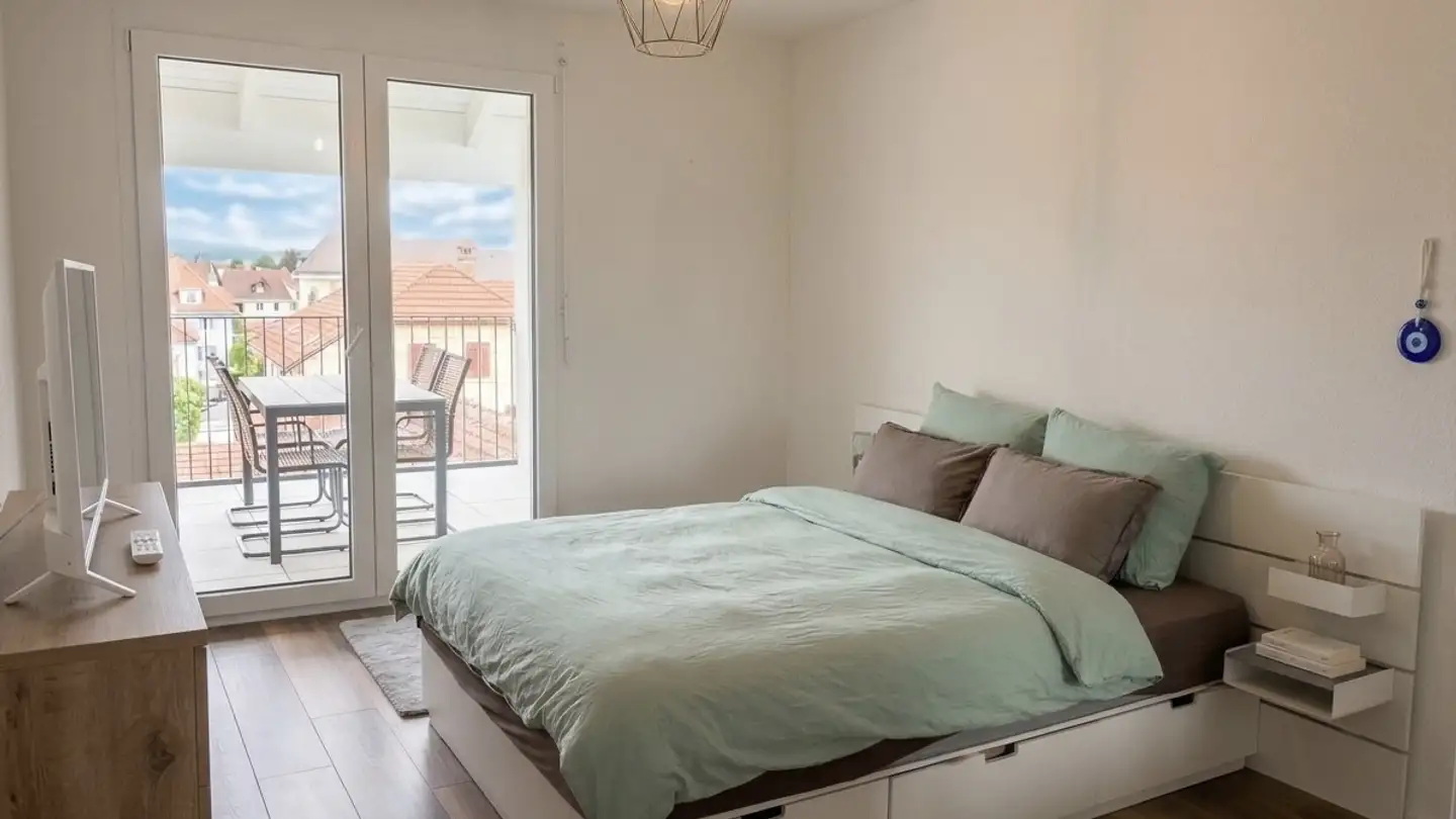 Apartment for rent - Route de l'Eglise 36, 1721 Courtion - Photo 3