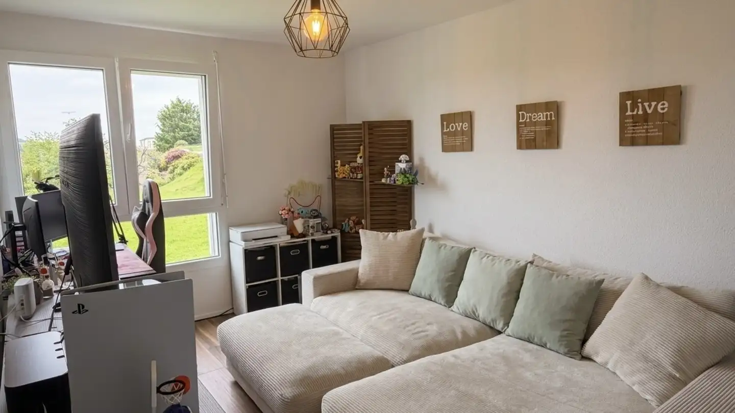 Apartment for rent - Route de l'Eglise 36, 1721 Courtion - Photo 4