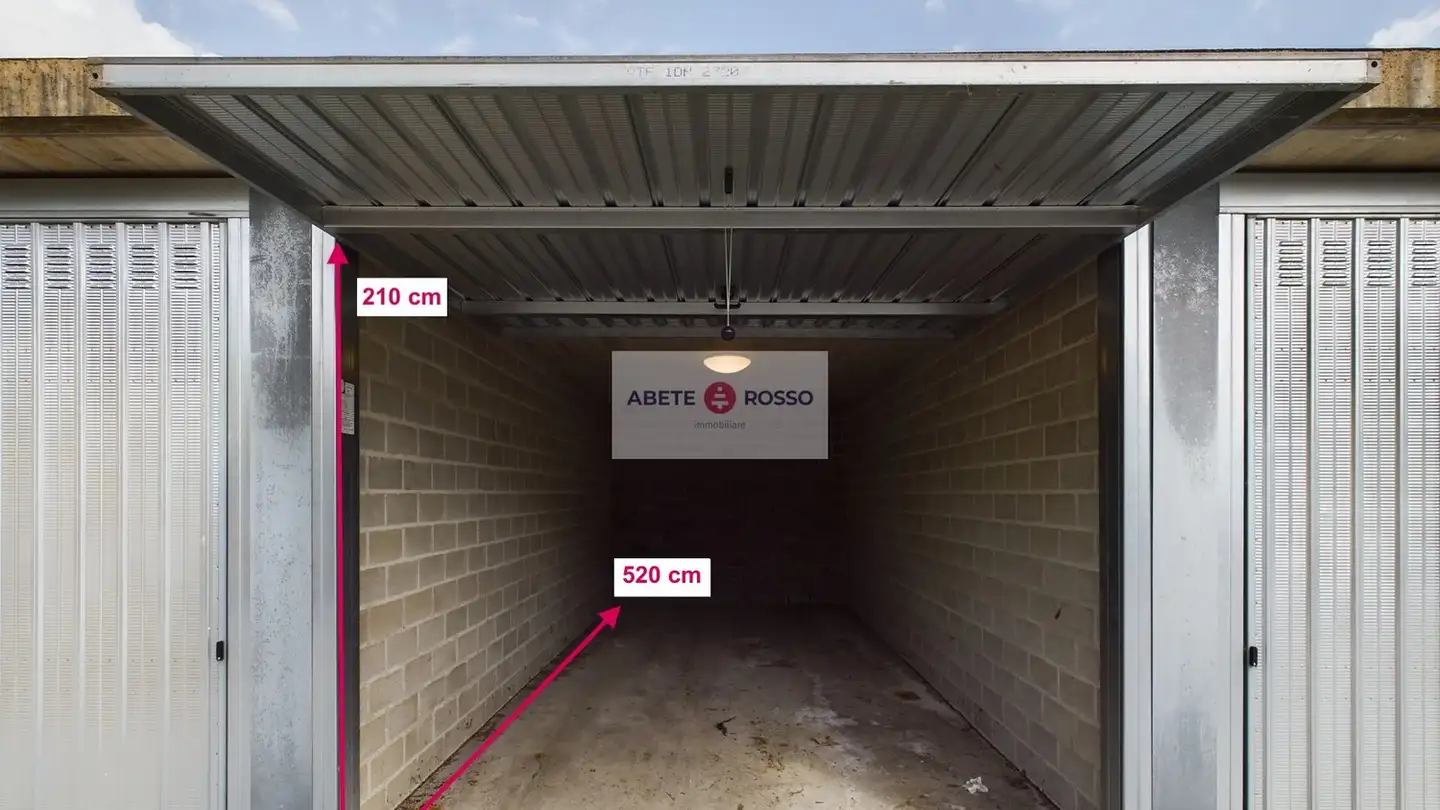 Garage singolo in affitto - Via Ai Prati 1, 6930 Bedano - Foto 2