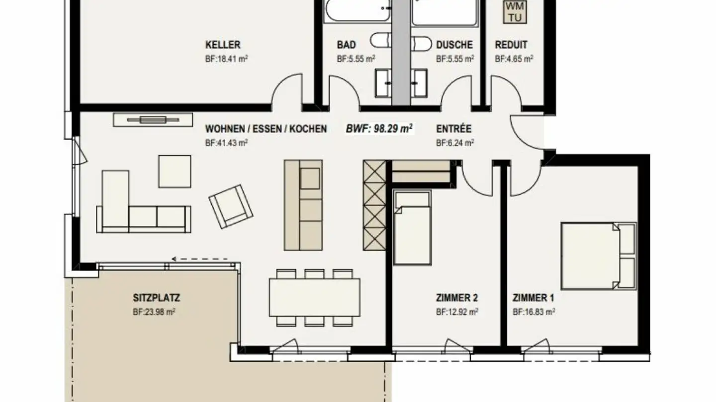 Appartement à vendre - Burghalde, 5054 Moosleerau - Photo 4