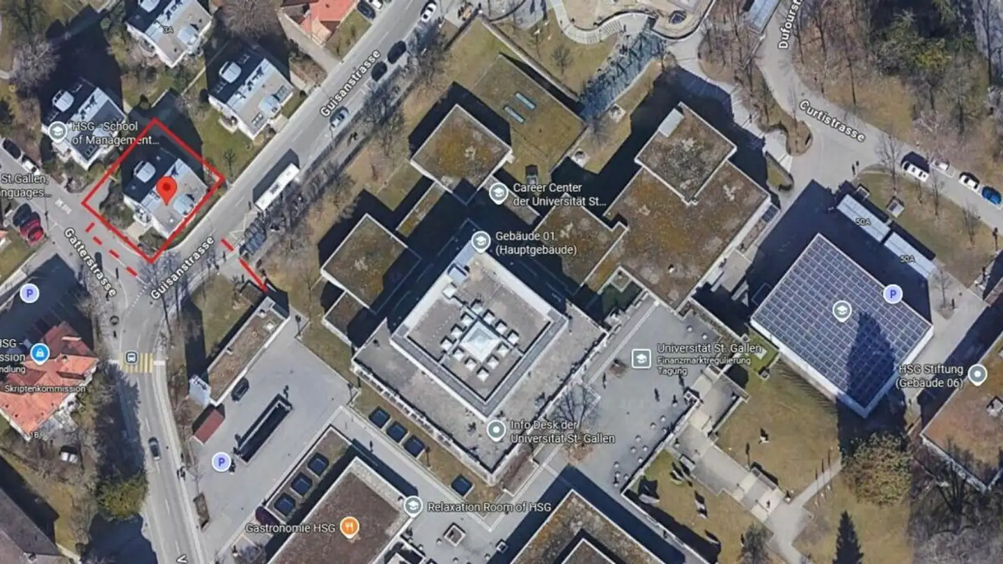 Parcheggio esterno in affitto - Guisanstrasse 1, 9010 St. Gallen - Photo 3