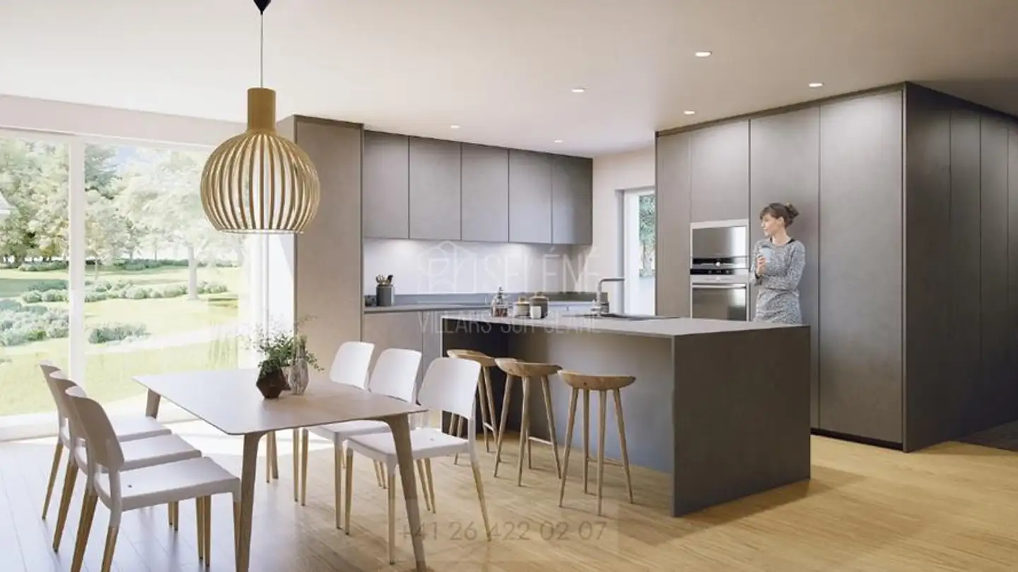 Row house for rent - Route De Payerne 3, 1752 Villars-sur-Glâne