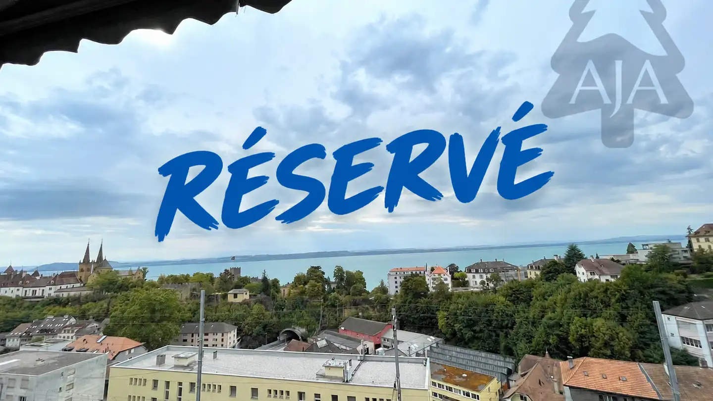 Appartement à vendre - 2000 Neuchâtel