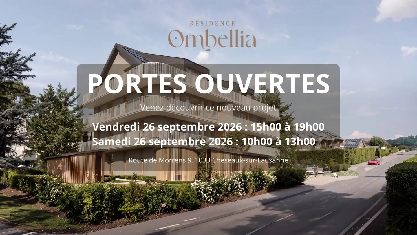 Apartment for sale - 1033 Cheseaux-sur-Lausanne