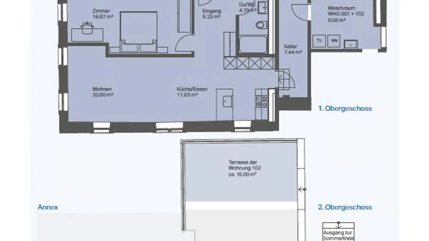 Appartement à louer - Bahnhofstrasse 83, 8620 Wetzikon ZH - Photo 2