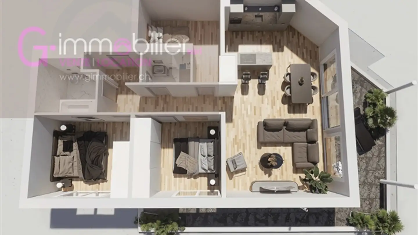 Attico in vendita - Avenue de l'Europe 76, 1870 Monthey - Foto 3