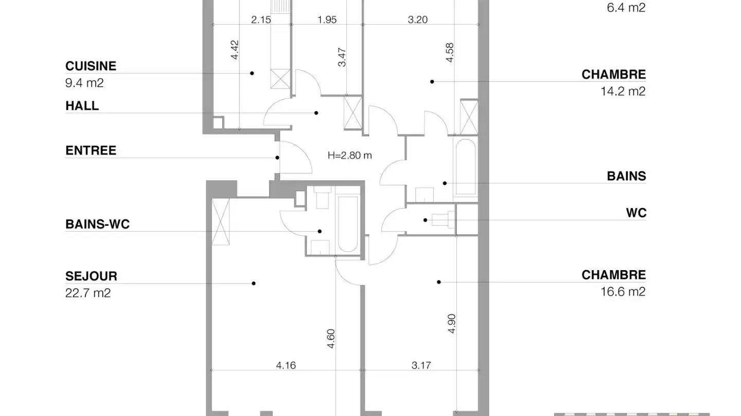 Appartamento in affitto - Rue De La Canonnière 13, 1202 Genève - Foto 4