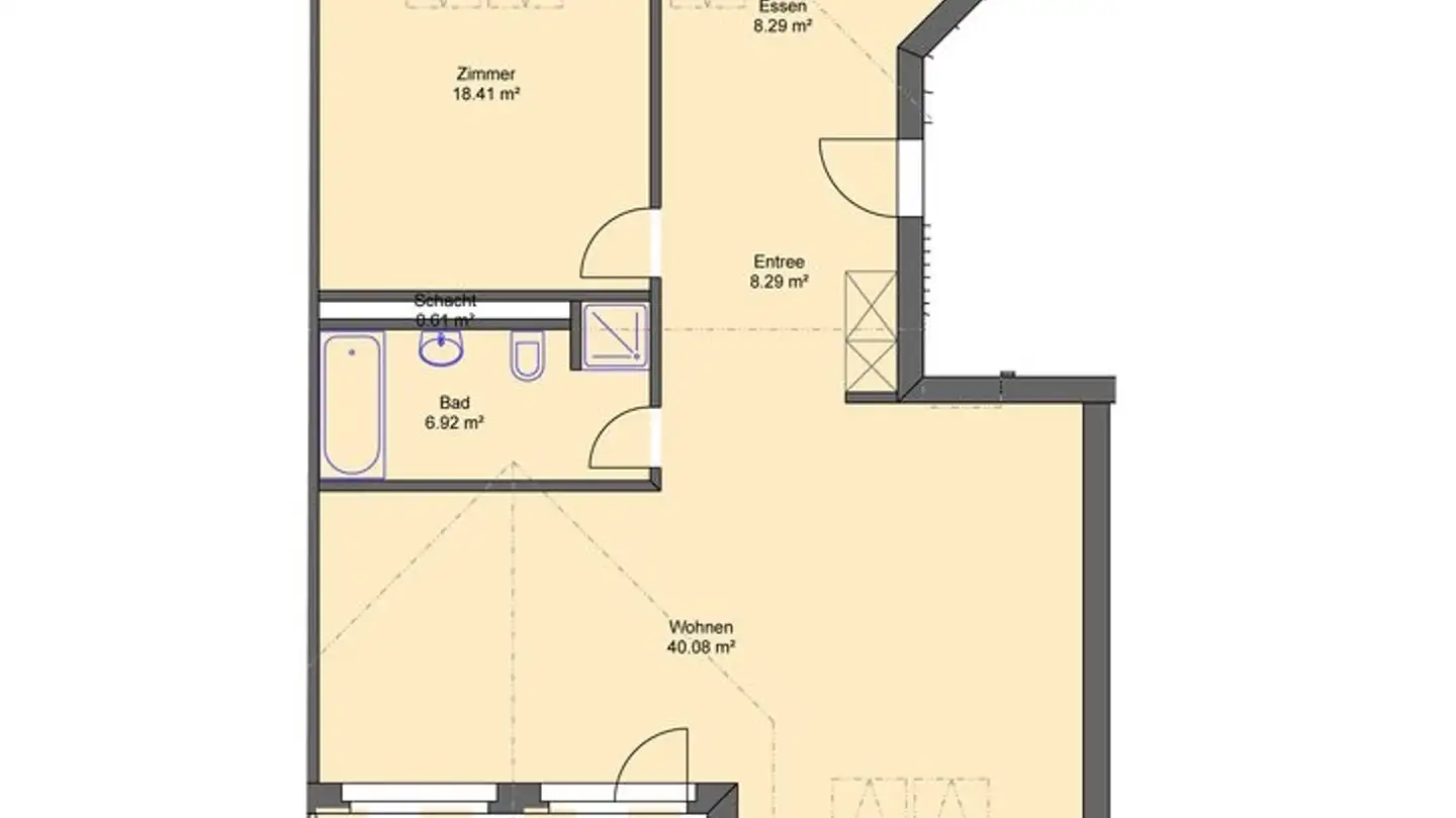 Dachgeschosswohnung mieten - Winkelstrasse 21, 4665 Oftringen - Foto 4