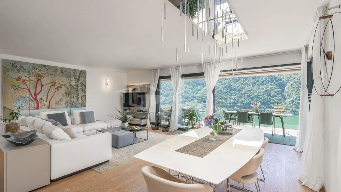 Appartement à louer - 6922 Morcote