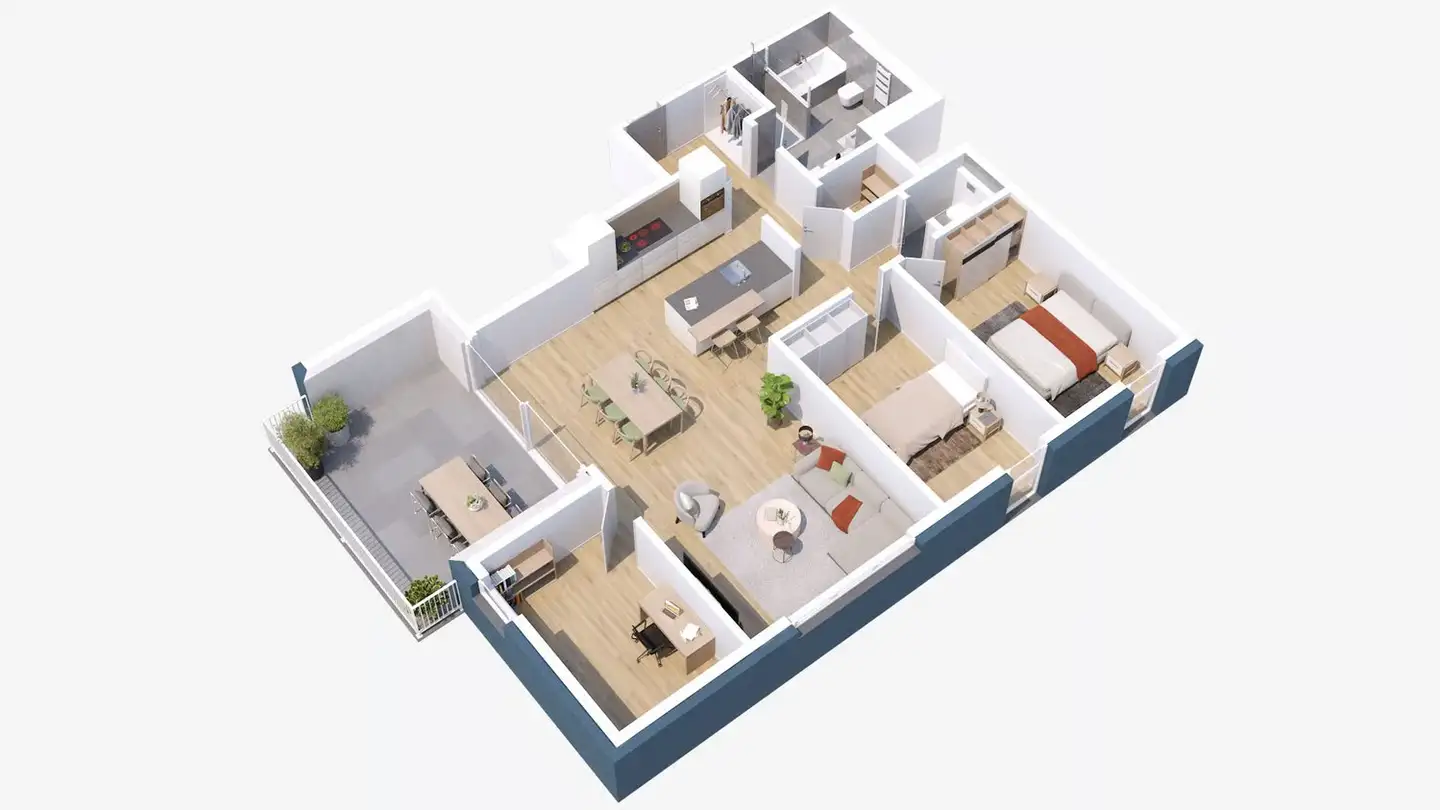 Appartement à vendre - Rue De La Rauracie 7, 2842 Rossemaison - Photo 2