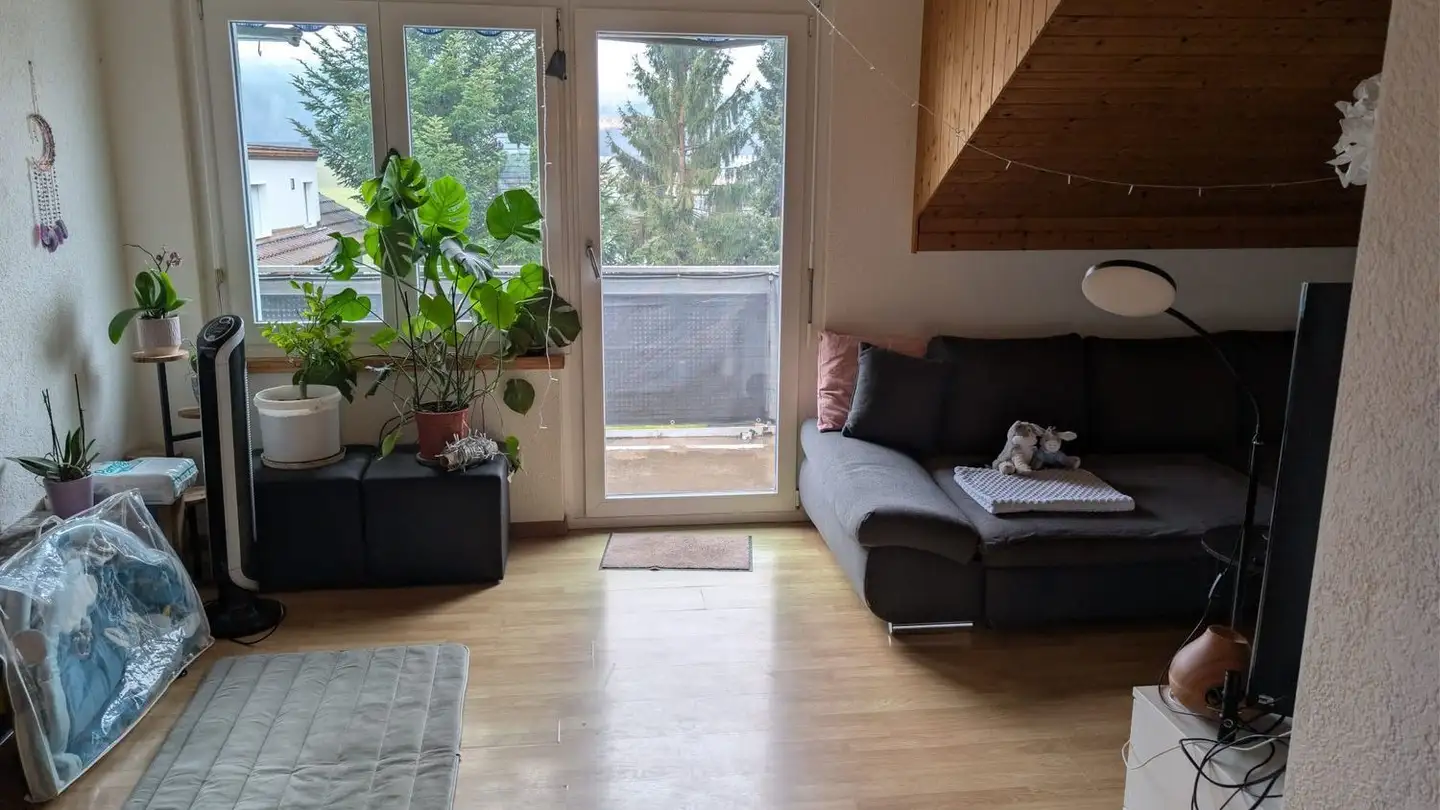 Dachgeschosswohnung mieten - Ackerweg 6, 3054 Schüpfen