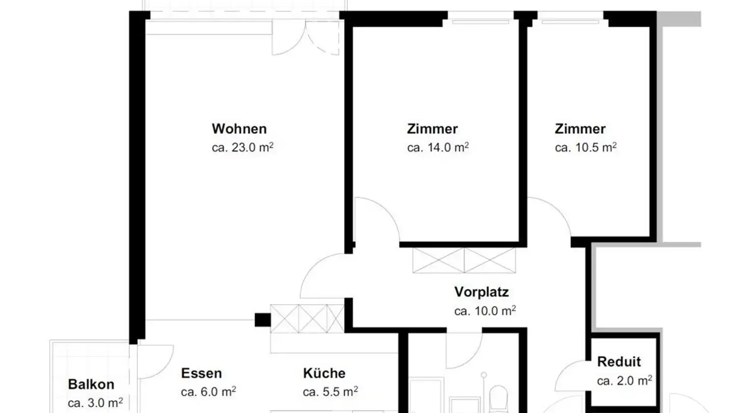 Wohnung mieten - Staffelackerstrasse 23, 8953 Dietikon - Foto 2