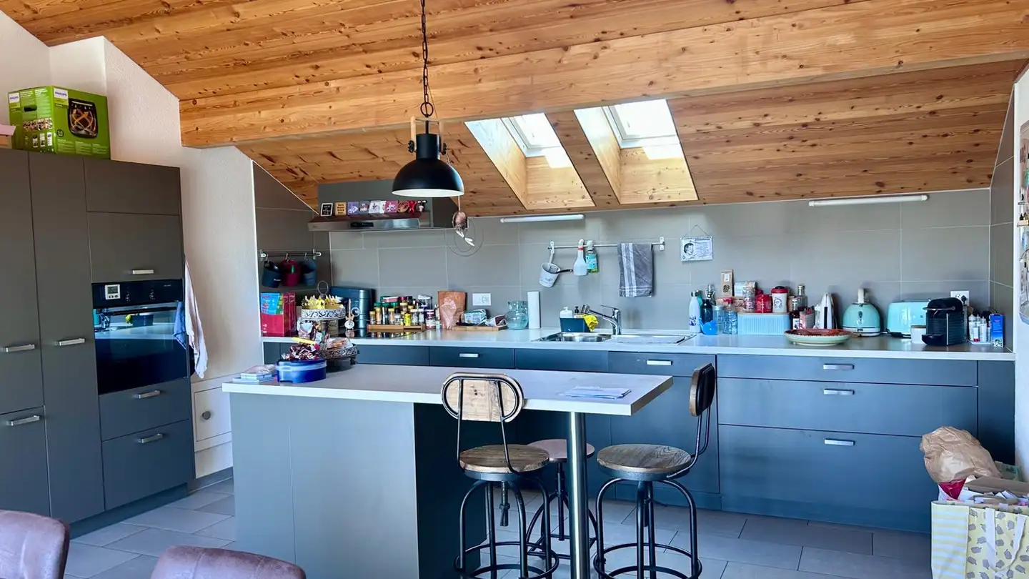 Apartment for rent - Route De Ponthaux 4, 1757 Noréaz - Photo 2