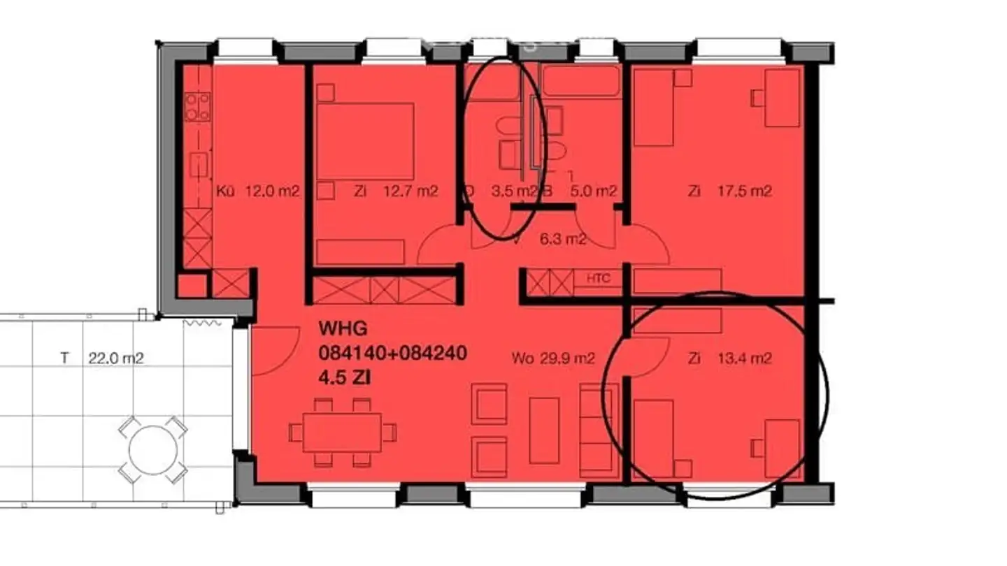 Chambre à louer - Pilatusstrasse 8, 5032 Aarau Rohr - Photo 2