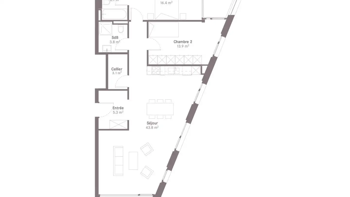 Appartement à louer - Chemin Des Lentillières 3d, 1023 Crissier - Photo 2