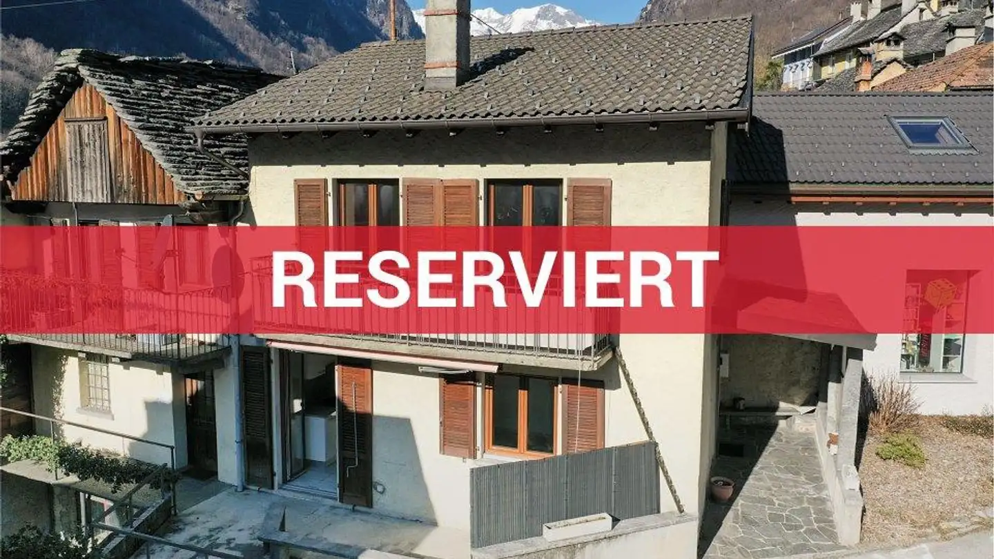 Casa a schiera in vendita - 6690 Cavergno