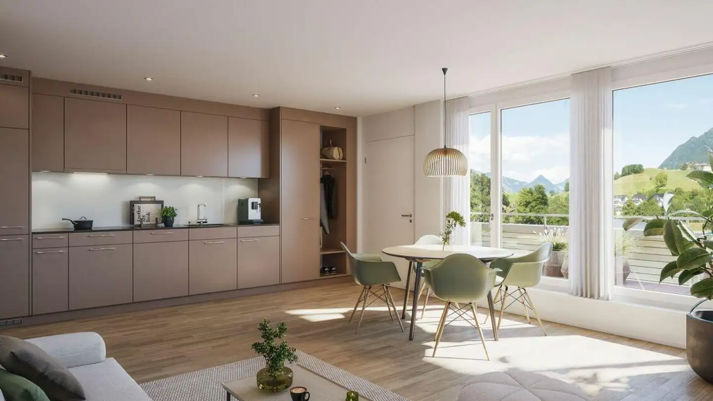 Appartement à louer - Wilmatt 1, 6370 Oberdorf NW