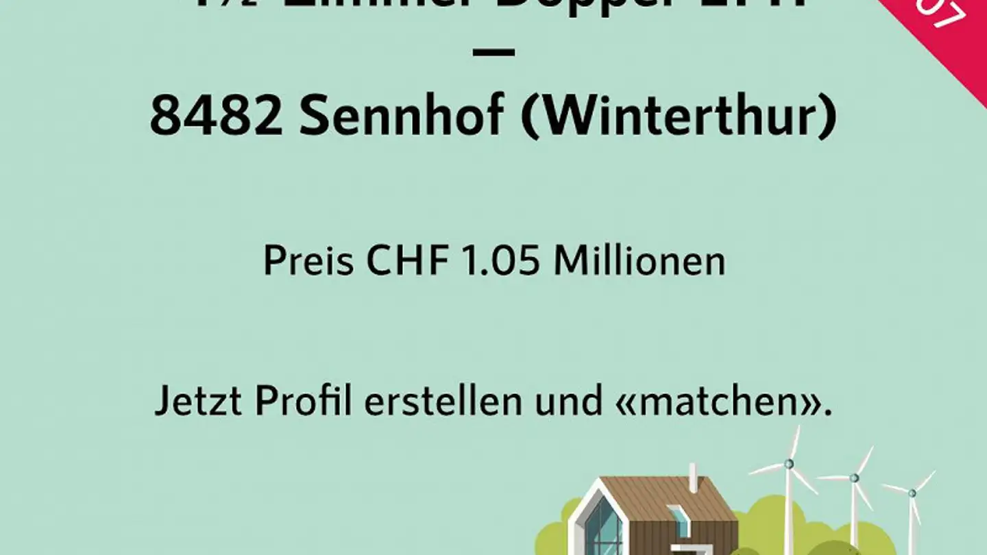 Doppelhaushälfte kaufen - 8482 Sennhof (Winterthur)
