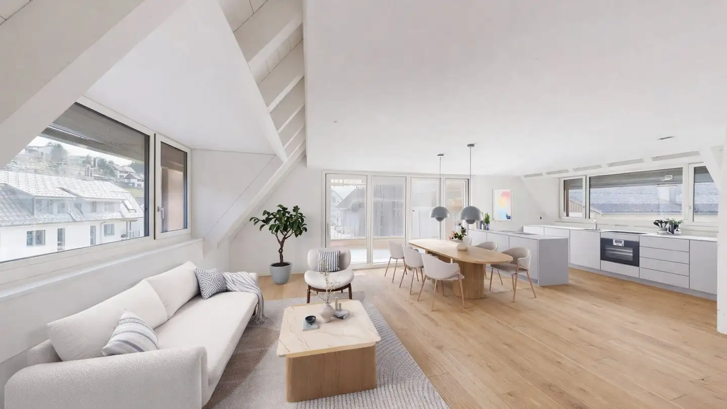 Attic flat for sale - Gassenbachweg, 4434 Hölstein - Photo 2