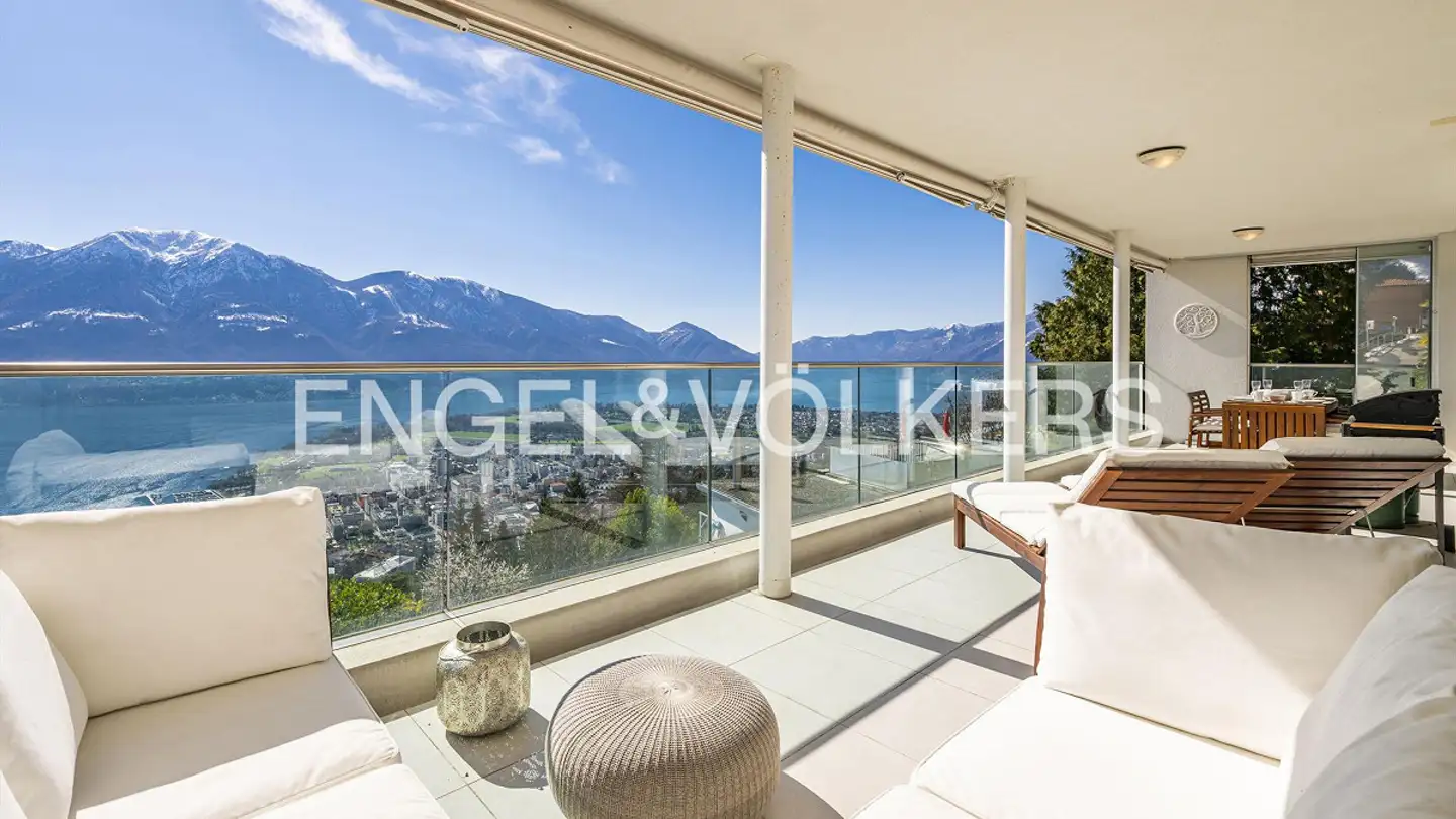 Appartement meublé à vendre - 6644 Orselina