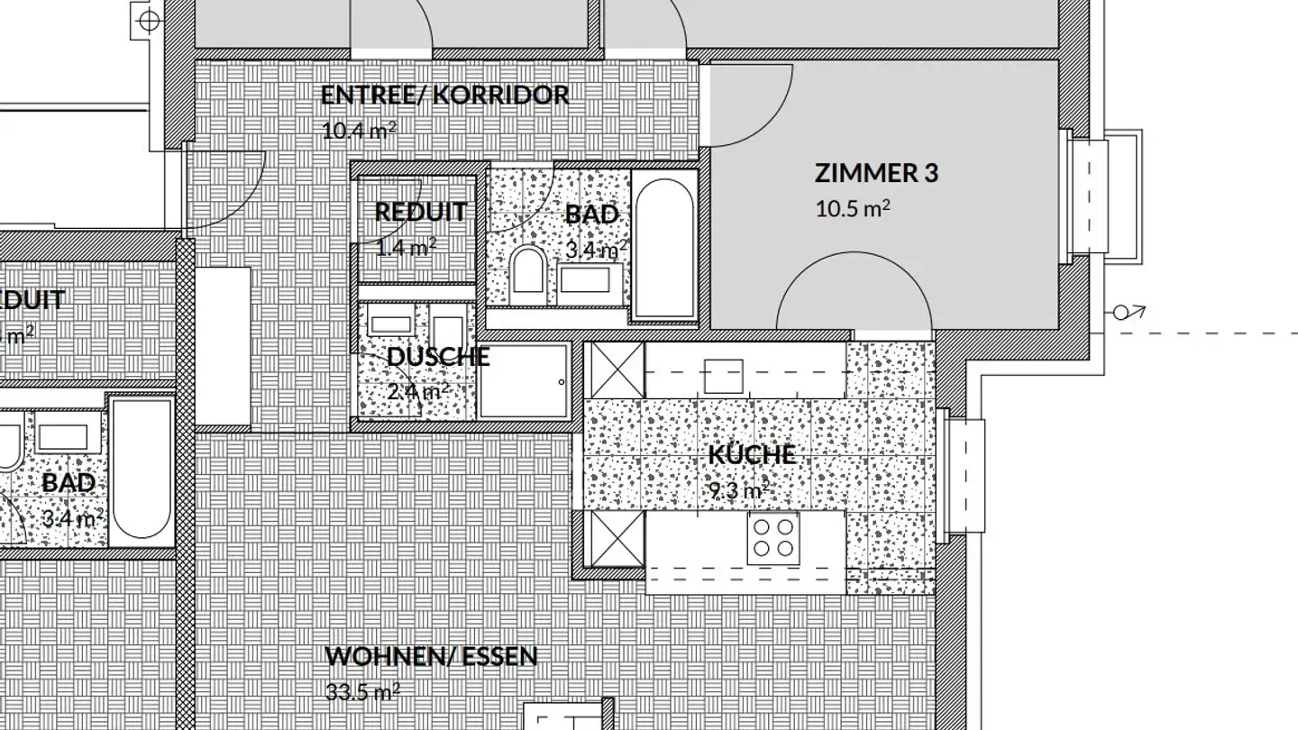 Wohnung mieten - Am Balsberg 42, 8302 Kloten - Foto 2
