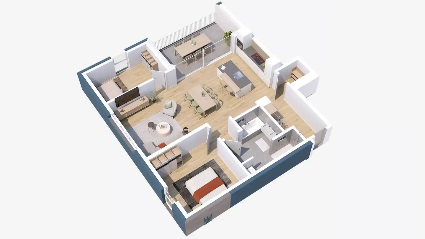 Appartement à vendre - Rue De La Rauracie 7, 2842 Rossemaison - Photo 2