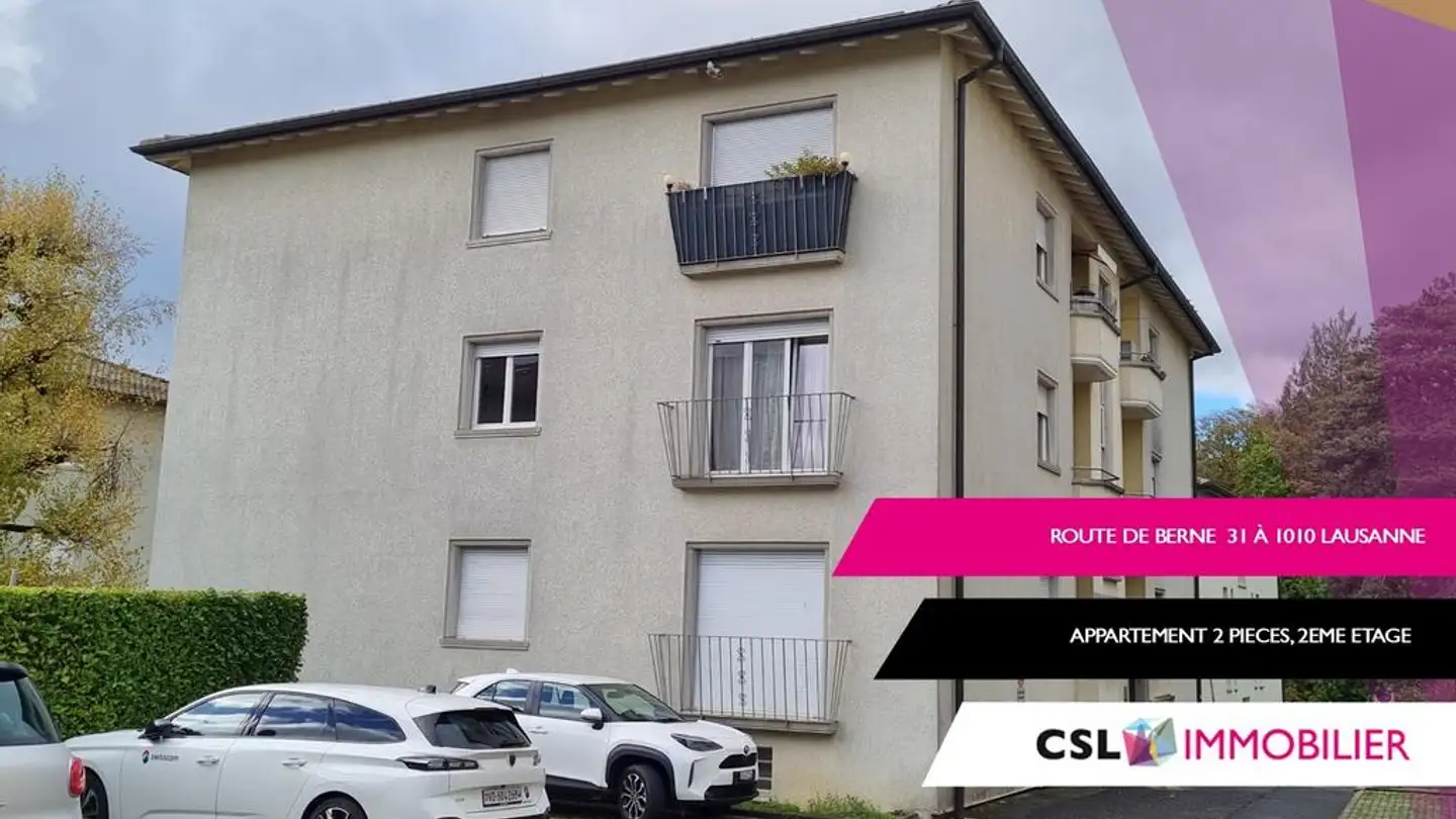 Appartamento in affitto - Route De Berne 31, 1010 Lausanne