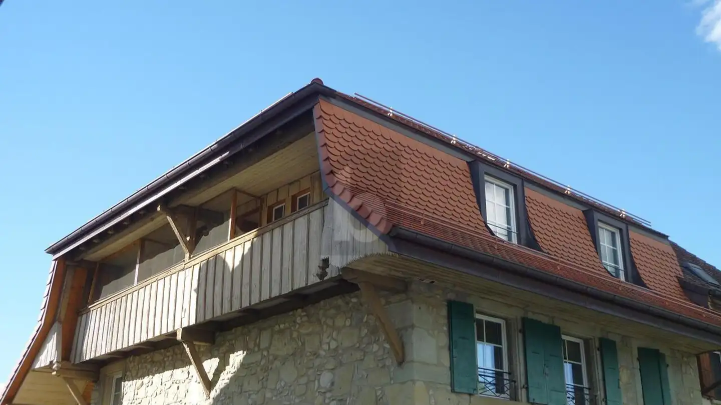 Dachgeschosswohnung mieten - 1562 Corcelles-près-Payerne - Foto 2