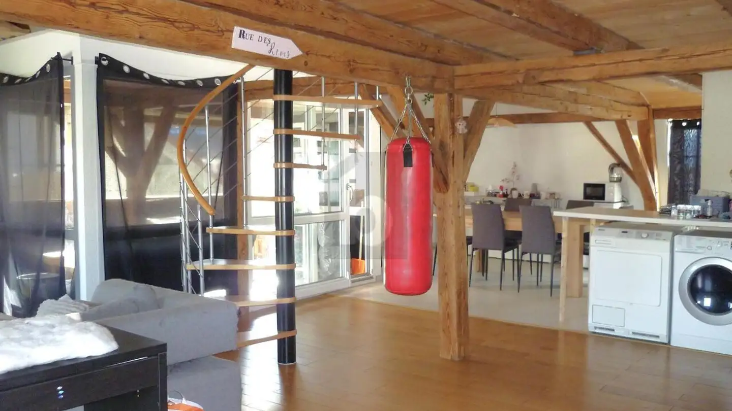 Dachgeschosswohnung mieten - 1562 Corcelles-près-Payerne - Foto 3