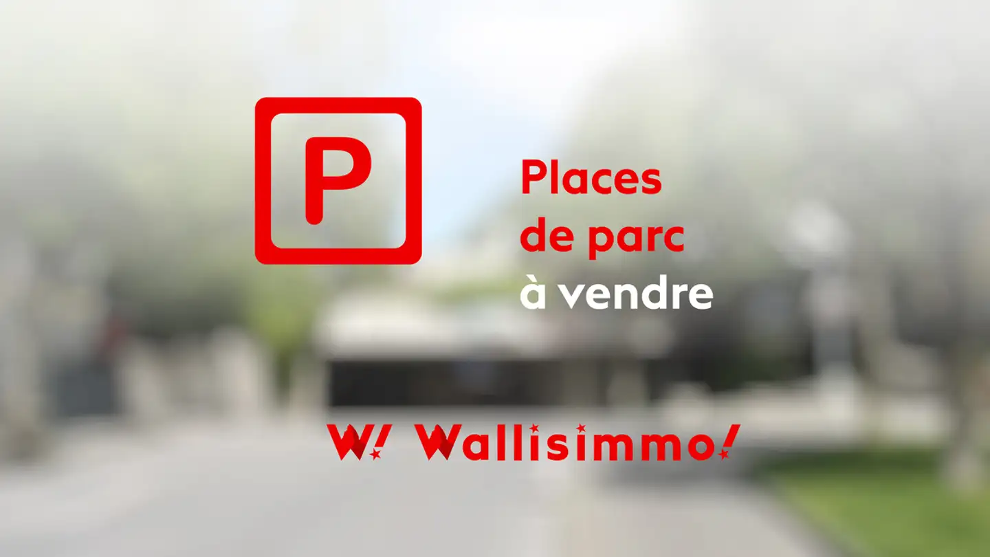 Underground parking space for sale - Chemin Du Clos, 1958 Uvrier