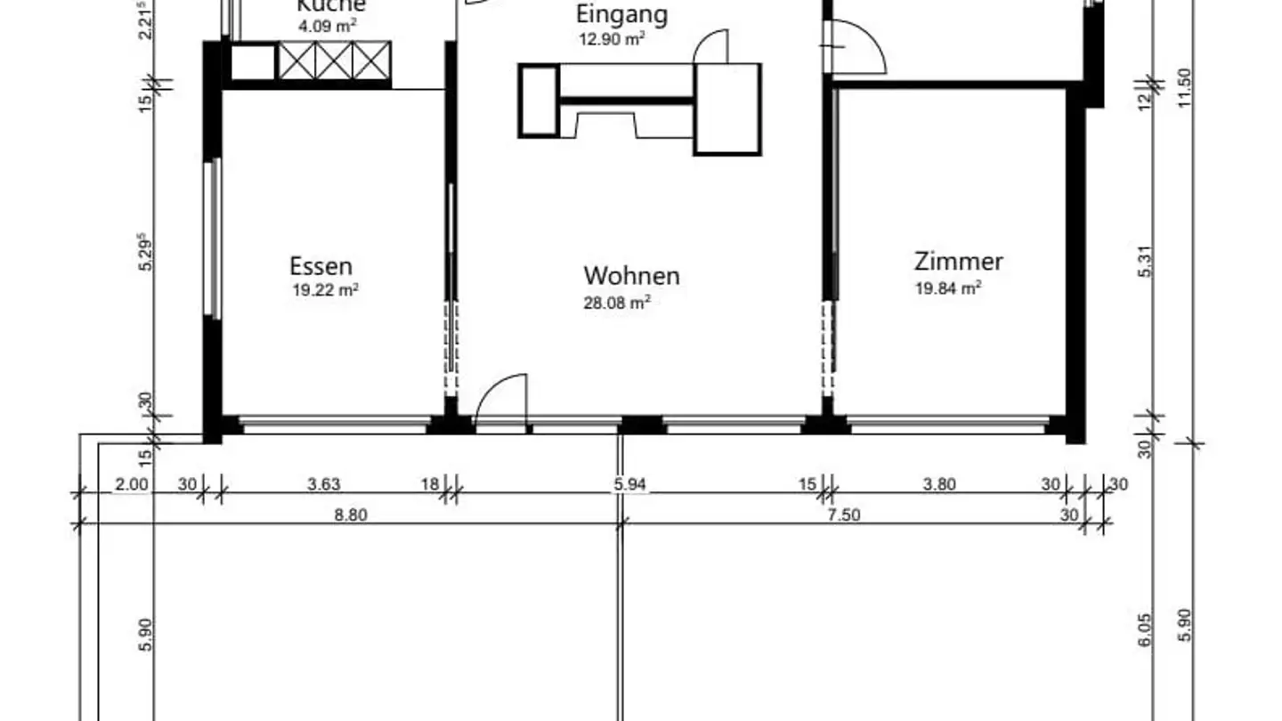Appartamento a gradini in affitto - Kräyigenweg 47, 3074 Muri b. Bern
