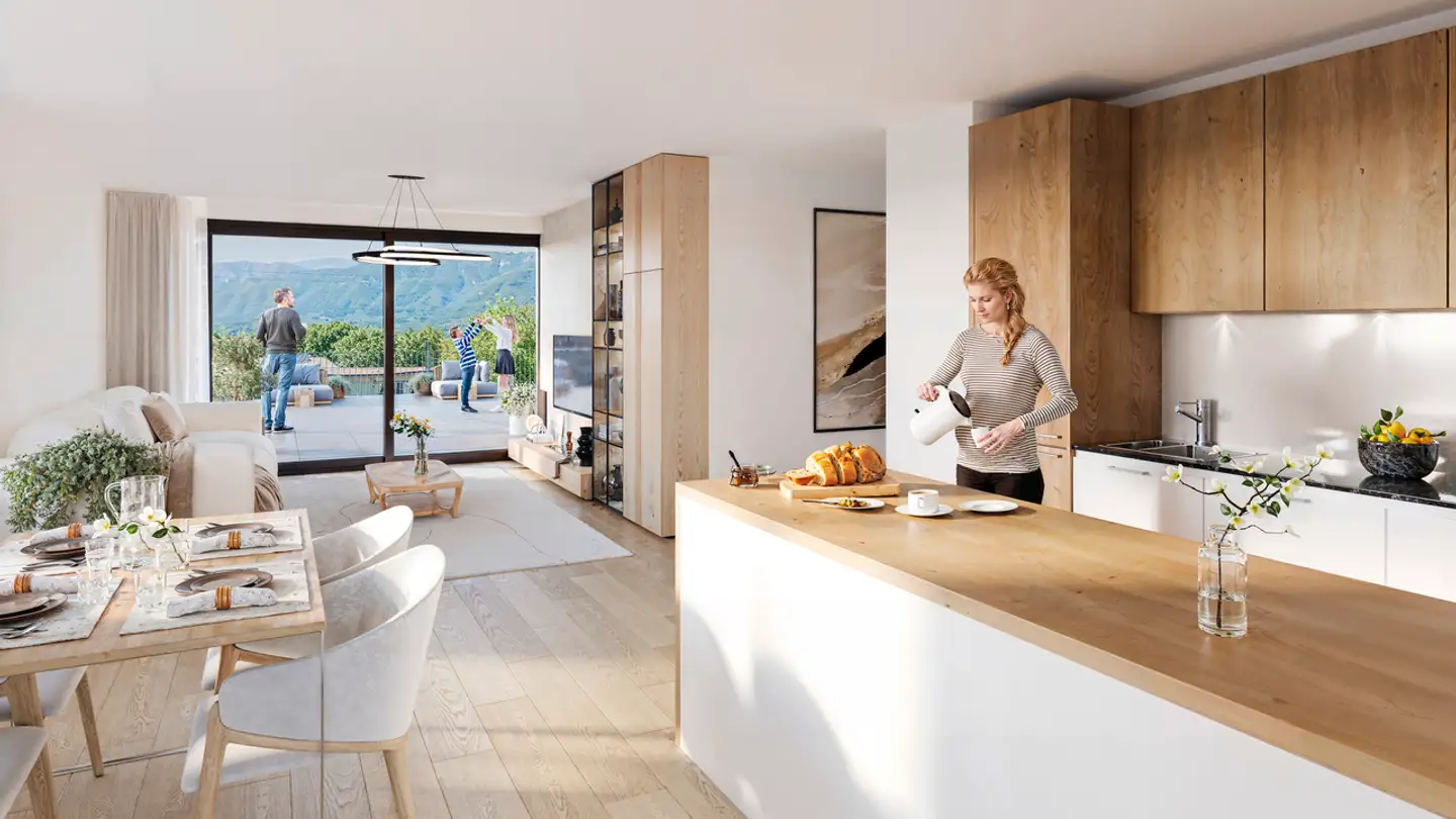 Appartement à louer - Route De Saint-Cergue, 1260 Nyon