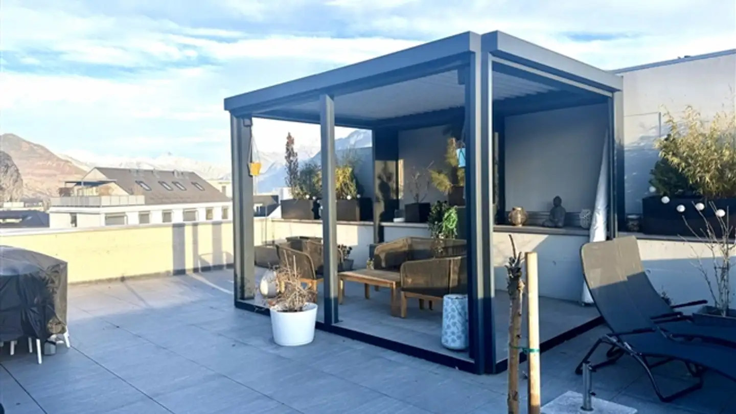 Attico in affitto - Rue Des Cèdres 28, 1950 Sion - Foto 4