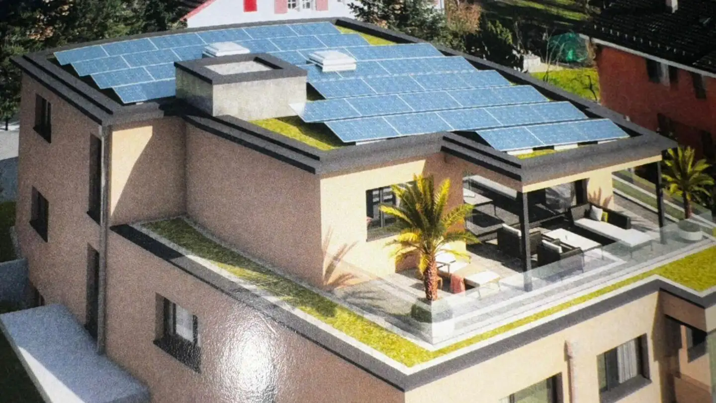 Attique à louer - Brunnenstrasse 9, 8632 Tann