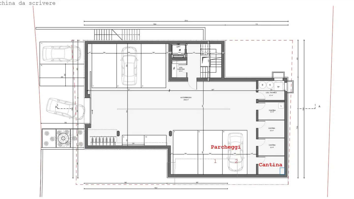 Wohnung mieten - Via Ai Lotti, 6943 Vezia - Foto 3