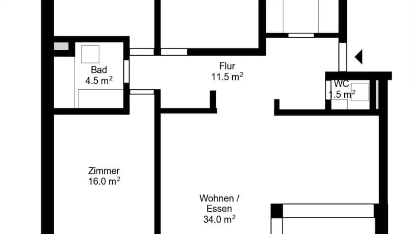 Chambre à louer - 8902 Urdorf - Photo 4
