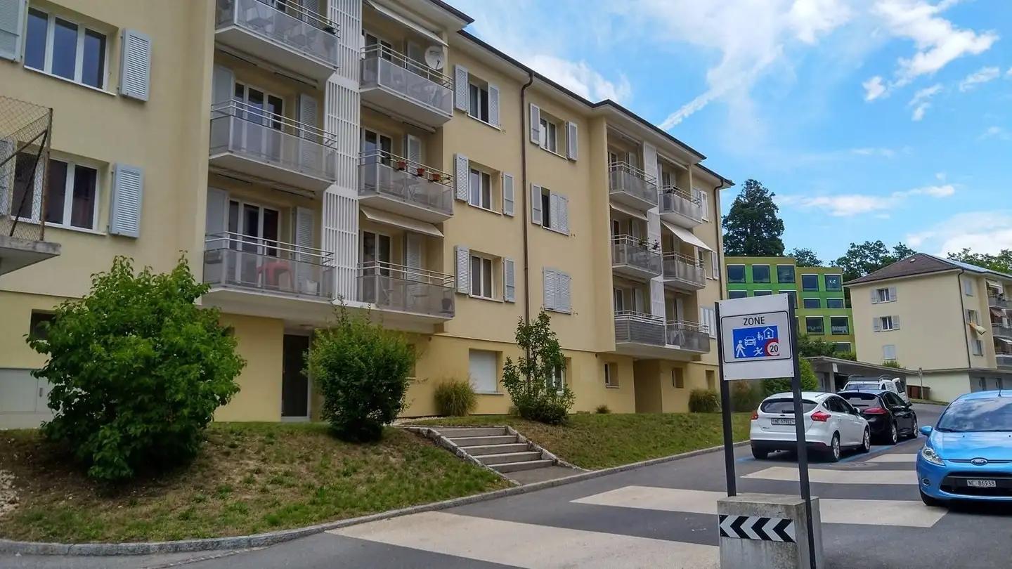 Stanza singola in affitto - Rue Marie-De-Nemours, 2000 Neuchâtel - Foto 4