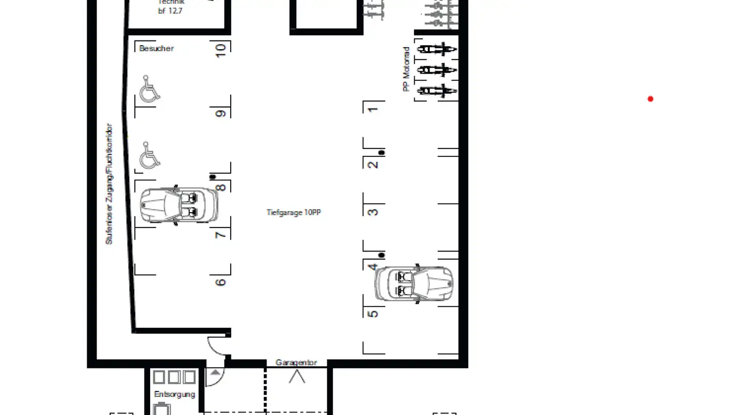 Outdoor parking space for sale - Kurlistrasse, 8404 Winterthur