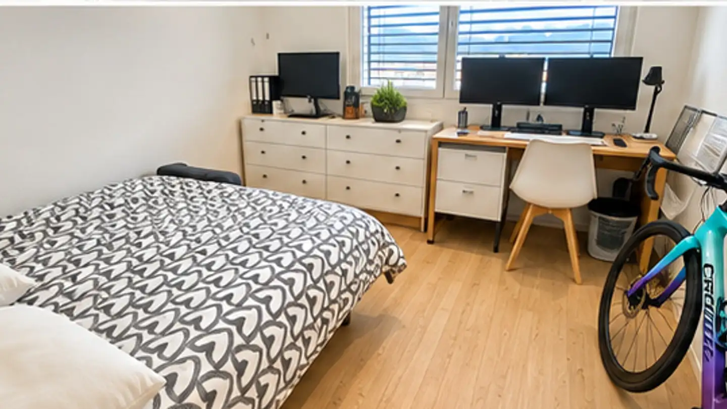 Wohnung mieten - Chemin Des Hirondelles 30, 1635 La Tour-de-Trême - Foto 2