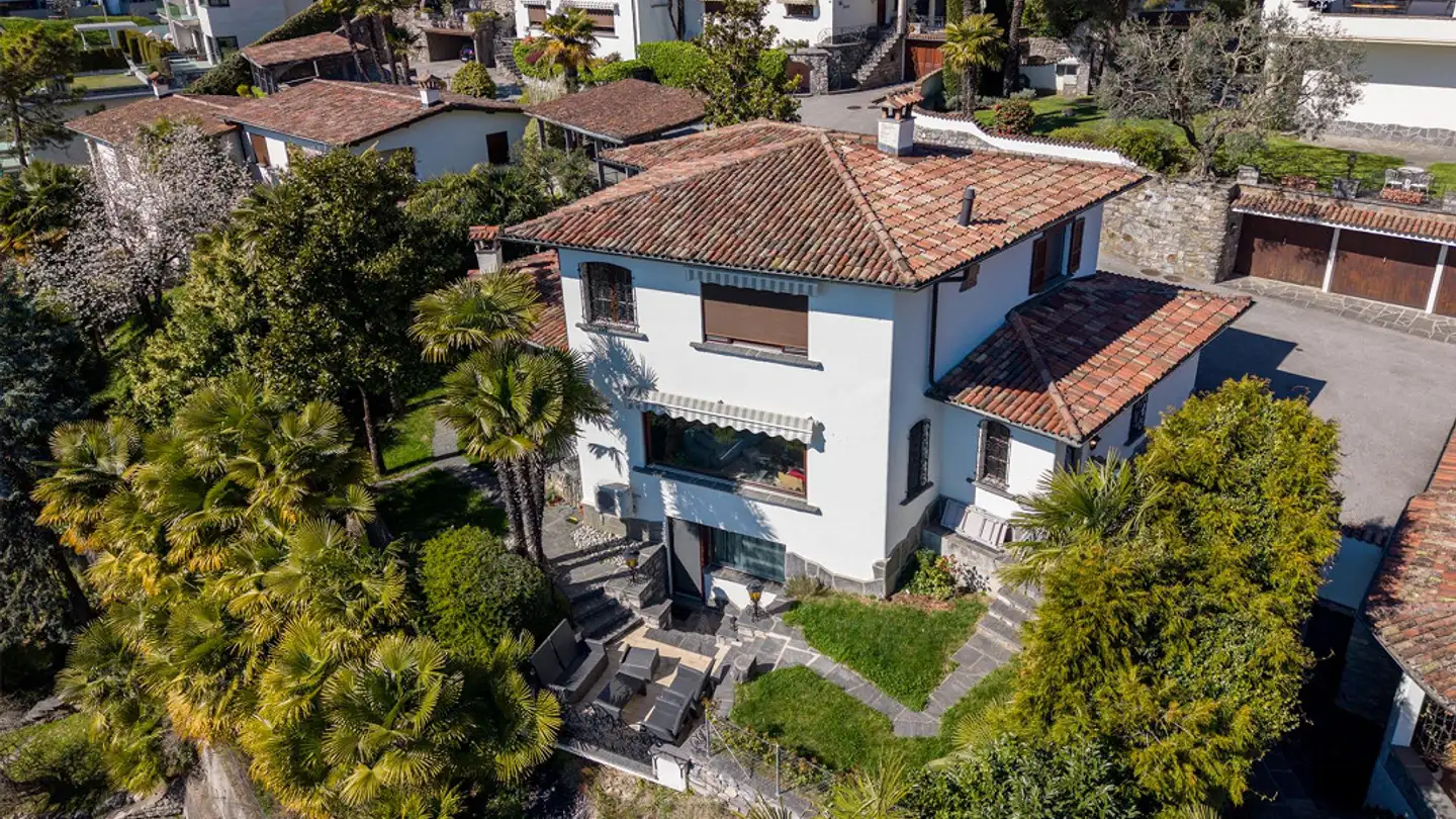 Villa for rent - Via Trevano 22, 6952 Canobbio