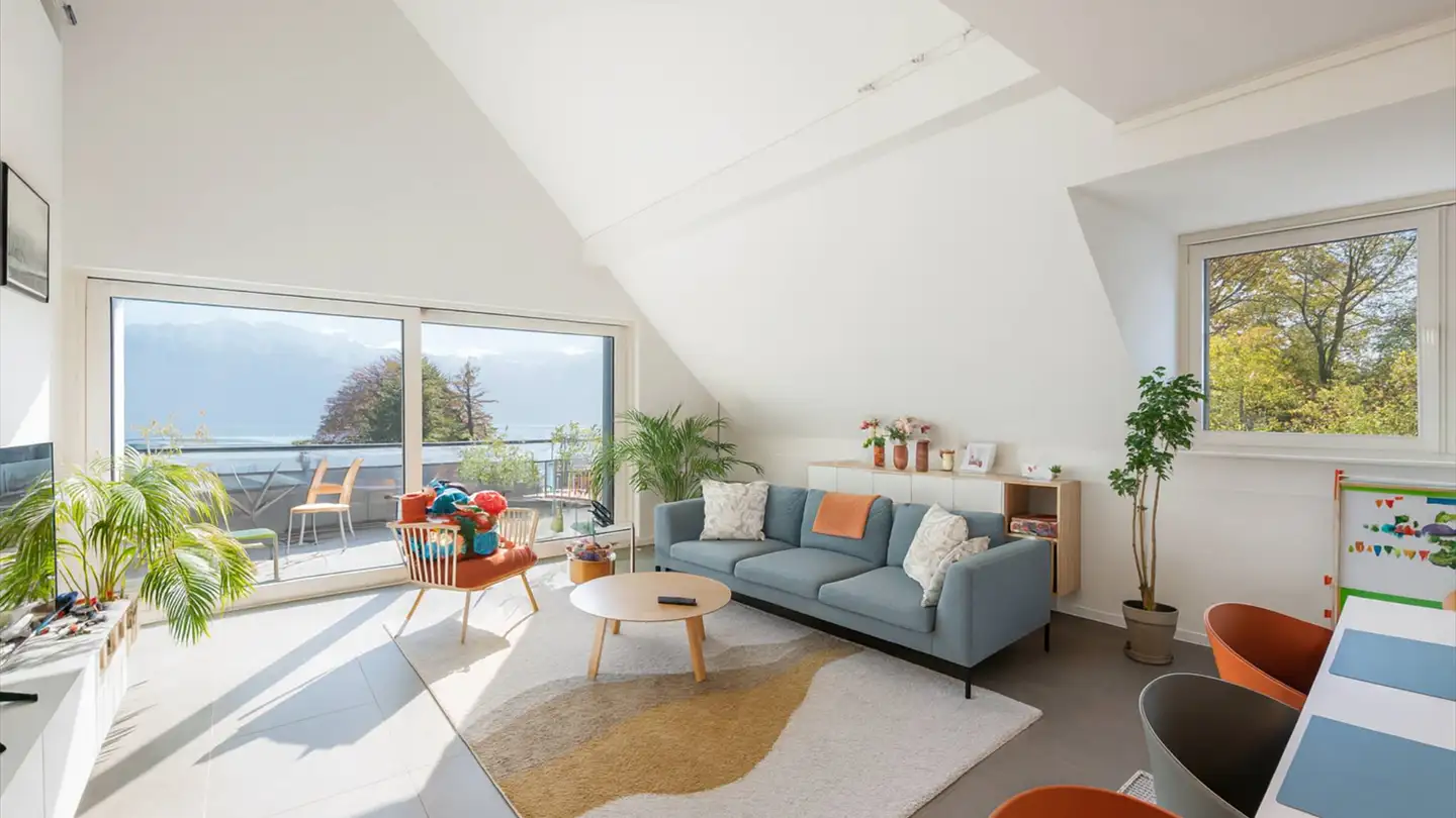 Attico in vendita - 1802 Corseaux - Photo 2