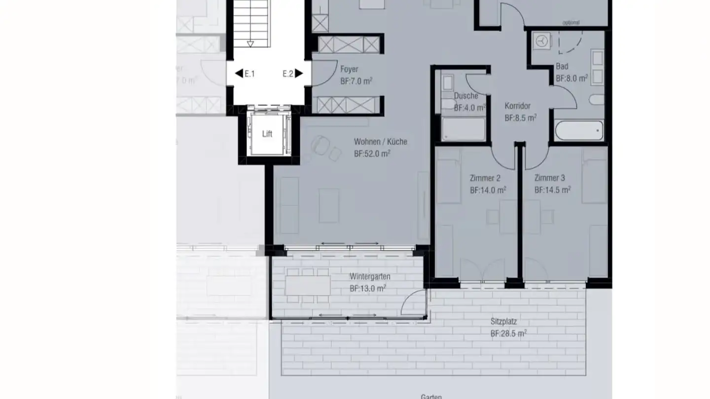 Appartement à louer - Abtwilstrasse 8, 6275 Ballwil - Photo 2
