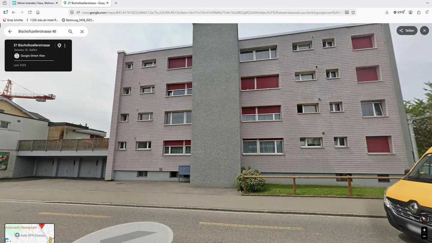 Appartement à louer - Bischofszellerstrasse 27, 9200 Gossau SG