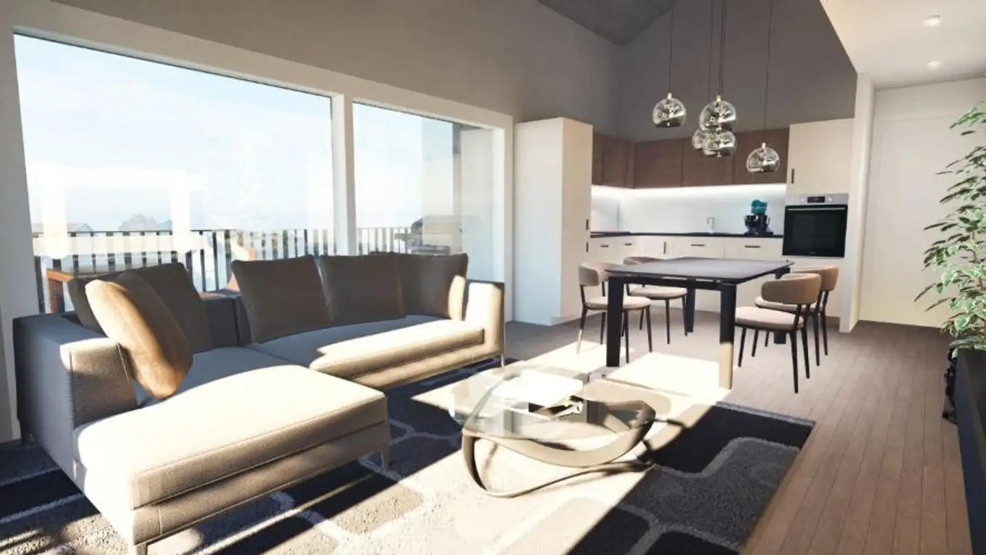 Penthouse kaufen - Rue de l'Essert 7, 1266 Duillier - Foto 3