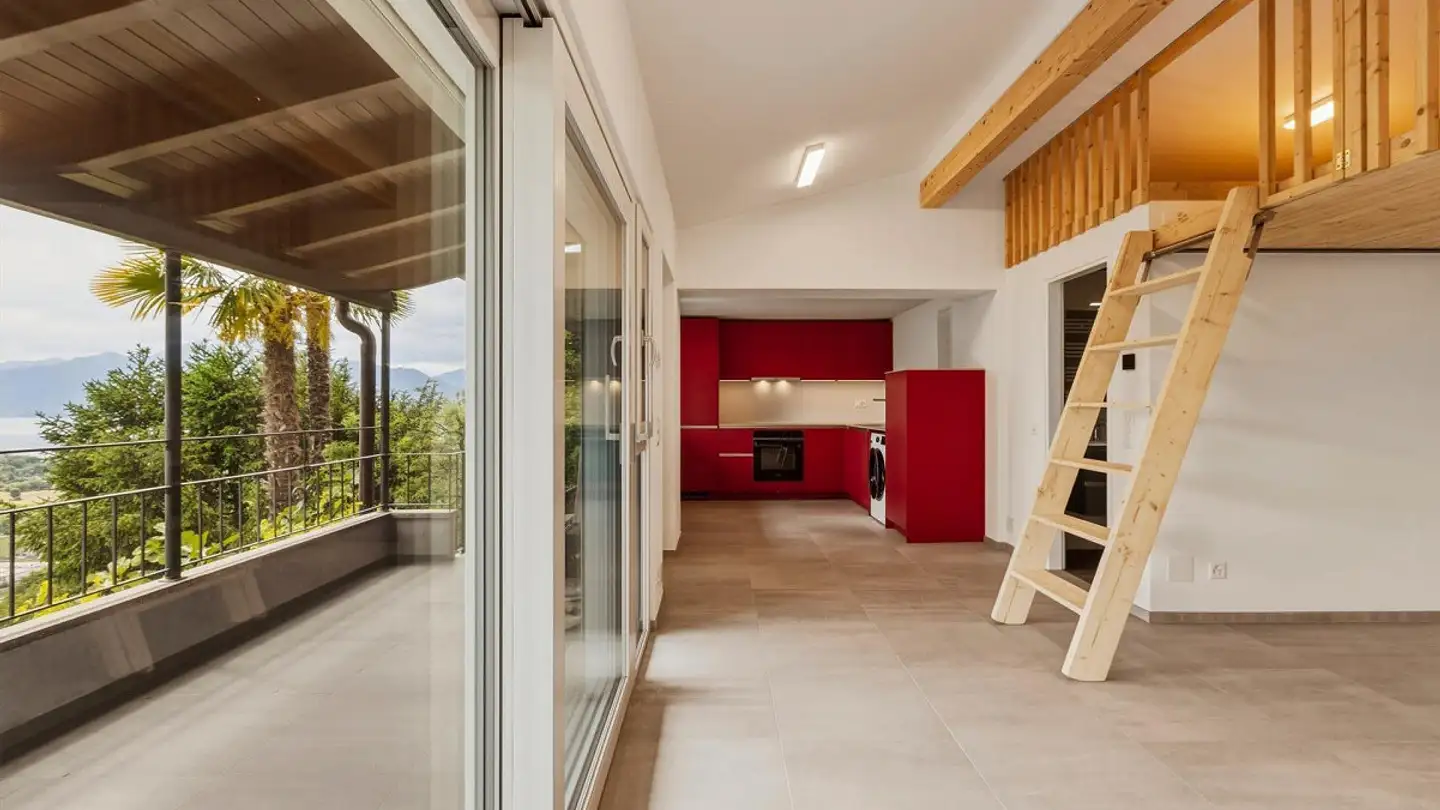 Apartment for rent - Via Roccolo 59, 6597 Agarone