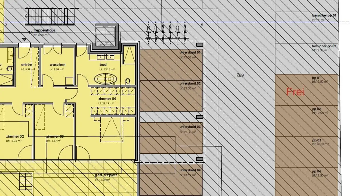 Parcheggio esterno in affitto - Badstrasse 11, 4552 Derendingen
